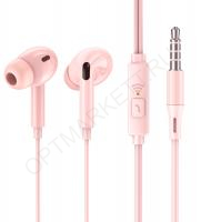 Наушники с микрофоном FUMIKO EP01 розовые (FEP01-06)