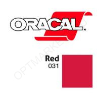 Самоклеящаяся пленка ORACAL 641М-031, красный матовая