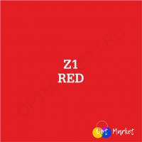 Термотрансферная пленка FLEX  Z1, ПВХ (Китай) - Красный (50см х 1м), 10514