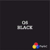 Термотрансферная пленка Q6, ПВХ (Китай) - Чёрная (50 см х 1 м), 62501